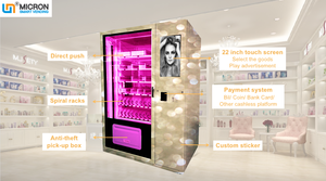 מכונה אוטומטית אוטומטית למוצרים קוסמטיים ריסוס בושם בשירות עצמי חכם - Product Image 4