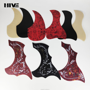 HIVE 9 יחידות/סט הגנה על פני השטח מפני שריטות נזקים לגיטרה פולקית מגן פיקגארד מגן שריטות לגיטרה פולקית בגודל 40 <span class=keywords><strong>41</strong></span> אינץ' - Product Image 6