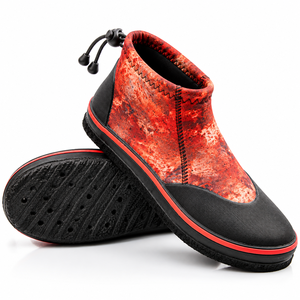 Chaussures de pêche antidérapantes camouflage avec clous sur semelle en feutre, bottes de <span class=keywords><strong>plongée</strong></span> en néoprène, chaussures aquatiques pour <span class=keywords><strong>plongée</strong></span> en eau froide - Product Image 2
