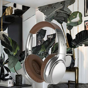 หูฟังไร้สาย <span class=keywords><strong>VJ901</strong></span> แบบครอบหู 5.5 มม. คุณภาพเสียงระดับไฮไฟ พร้อมไมโครโฟน พับเก็บได้ ตัดเสียงรบกวน ANC กันน้ำระดับ IPX5 ความหน่วงต่ำ เสียงสเตอริโอ สำหรับโทรศัพท์มือถือ - Product Image 3