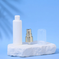 Flacon pulvérisateur de voyage rechargeable pour brume faciale, atomiseur vide en plastique pour spray fixateur de maquillage