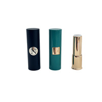 Tube de rouge à lèvres cosmétique personnalisé OEM en ABS haut de gamme avec mécanisme à ressort, vide, 3g, pour baume à lèvres et brillant à lèvres
