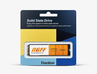 Ymeiton M.2 NGFF 2280 SSD Kecepatan Tinggi NGFF 120/128/240/256G untuk Desktop Laptop Bekas Refurbished Mendukung OEM Berwarna-warni