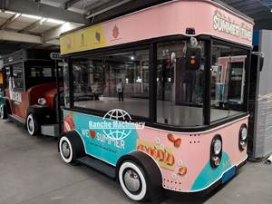 New Popular Fully Equipped Stainless Steel Food Truck <b>Sale</b> Europe Customized Concession Water Food Hotdog Ice Cream Fast Food - Product Image 5