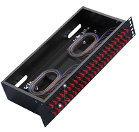 Boîtier de terminaison fibre optique (FTTH) 24 ports en acier galvanisé, montable en rack, sans tiroir, 19 pouces, pour centre de données et télécommunications (ODF)