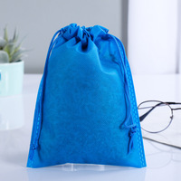 Sac à chaussures de voyage Non tissé stratifié et réutilisable, avec Logo imprimé personnalisé, cordon de serrage écologique, vente en gros, unités