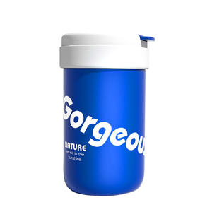 MAIMAI 340/420ml Tasse à café en acier inoxydable 304 Thé au lait Tasse thermos étanche <span class=keywords><strong>Klein</strong></span> Blue Trend Travel Thermal Cup Water Bottle - Product Image 6