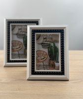 Marcos de Fotos Rectangulares Portátiles, Ecológicos, Duraderos y Ligeros de MDF, con Logotipo Personalizado, para Decoración del Hogar, de Mesa, Marca Daxin, Venta al Por Mayor