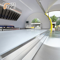 Nuevo Remolque de Comida Móvil, Totalmente Equipado, para Venta de Hot Dogs, Café, Helados, con Cocina Completa