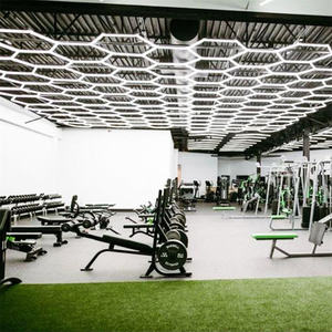 Hete Verkoop Led Zeshoek Garage Verlichting Bijenkorf Ontwerp Led Zeshoek Garage Verlichting Voor De Auto-Care Apparatuur Kamer En Werkplaats - Product Image 3