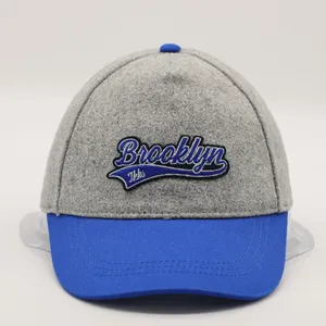 Outdoor Custom Logo Cotton Mesh Trucker Hat Custom Embroidered Logo Wool Adjustable Size Ponytail Baseball Cap
