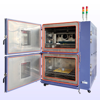 Chambre de test de sécurité des batteries ATMARS à double couche, anti-explosion, protection IP66, haute/basse température, haute précision 1%