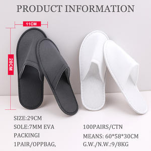 OEM Atacado Hotel Facilidades Baixo MOQ Barato Descartável <span class=keywords><strong>Spa</strong></span> Chinelos - Product Image 3