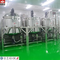 Machine à homogénéiser en acier inoxydable pour la production de savon pour les mains, de désinfectant et de lotion