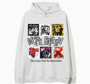 Streetlux Vintage Hip Hop Print Hoodie Hombres Casual Sudadera con capucha de manga larga - Product Image 3