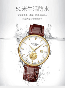 Montre homme chronographe automatique mécanique Miyota en acier inoxydable de luxe personnalisée, cadran à aiguilles, bracelet de 20 mm, résistante à l'eau - Product Image 4