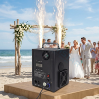 Topflashstar - Máquina de Efectos de Chispas Frías para Fiestas y Eventos, 750 W, DMX512, Fuegos Artificiales Electrónicos para Bodas
