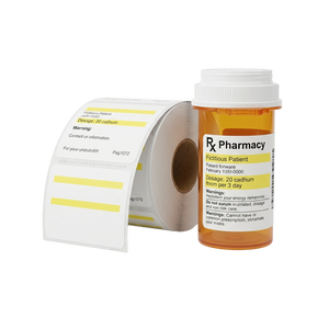 Autocollant Personnalisé pour Étiquette de Prescription Médicale, Flacon Pharmaceutique, Pharmacie, Professionnel de la Santé - Product Image 1
