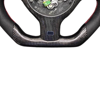 Volant en cuir perforé et fibre de carbone pour BMW Série 3 et 5 E46 M3 M6 E61 E62 E63 - Amélioration de l'intérieur