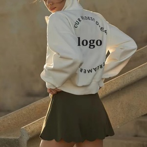 Custom Quick-dry Tennis Sweatshirt Breathable Half-Zip Tennis Recycled Fabric Custom Tennis Wear Soft Long Sleeved Golf Top - Product Image 3