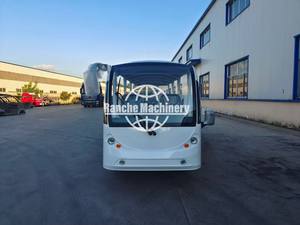 Autobús Turístico Eléctrico Blanco de 17 Plazas con Puerta para el Transporte de Pasajeros - Product Image 5