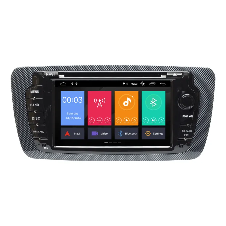 Auto Android Per Seat Ibiza 6j 2009 2010 2012 2013 di Navigazione GPS 2 Din Schermo Radio Multimedia Audio WIFI 2din lettore DVD