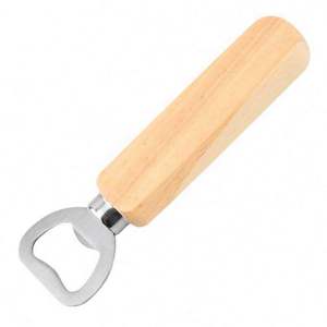 Factory Custom Wood <b>Beer</b> <b>Bottle</b> <b>Opener</b> for Wedding Bar Corkscrew Party Gift Promotion Advertise Wooden Handle <b>Opener</b> Keychain - Product Image 4