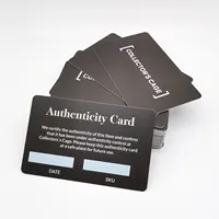 Authenticity Card 