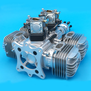 Moteur d'avion à essence à aile fixe modèle DLE120T4, quatre cylindres, deux temps, refroidissement naturel par air, cylindrée 120 cm³ - Product Image 5