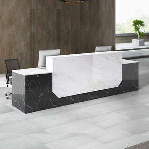 QT-14 Ensemble de bureaux et tables de réception modernes pour salon de beauté - Product Image 3