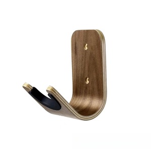 Soporte de Pared para Guitarra, Gancho de Madera para Ukelele, 16.5x9cm, Sin Necesidad de Perforación, Capacidad de Carga de 20kg - Product Image 1