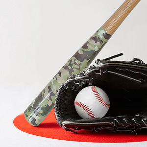 Bates de softbol y hockey hechos de madera dura maciza o madera de caucho. Con logotipo. Fuente de fábrica en Dongguan. - Product Image 2