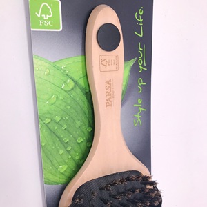 Cepillo de pelo de madera de paleta <span class=keywords><strong>PARSA</strong></span> con cerdas de jabalí natural - Product Image 2