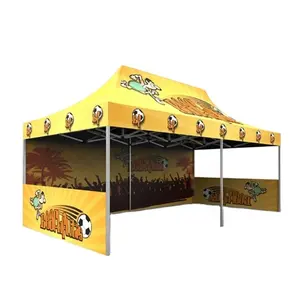 Waterproof aluminum oxford fabric heavy duty trade show 10x20 pop up large event advertising marquee tent