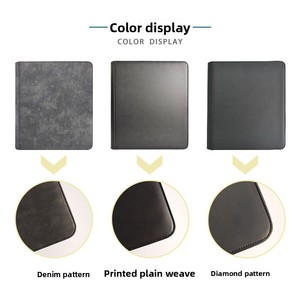 Di alta qualità in pelle di cuoio Toploader raccoglitore Album di <span class=keywords><strong>foto</strong></span> Album <span class=keywords><strong>per</strong></span> biglietti da visita passaporti raccoglitori di carte collezionabili - Product Image 5