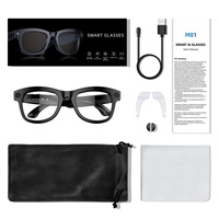 Lunettes Intelligentes M01S à Technologie Avancée 800W avec Caméra HD, Reconnaissance d'Image, Traduction IA pour l'Audio et la Prise de Vue Intelligente - Chine