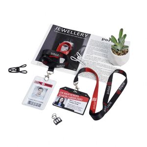 Bestom Custom Dye Sublimation Lanyard Thermal Transfer Printing Eco-Friendly Durable Polyester ID Badge Holder Breakaway <b>Hook</b> - Product Image 2