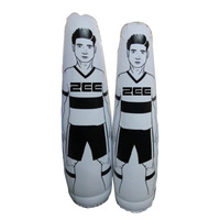 Durable PVC Publicité Gonflable Mannequin De Formation de Football De Football Gonflable Mannequin Gardien