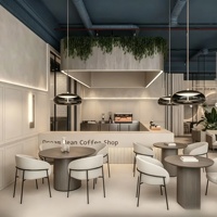 Meubles de vitrine pour boulangerie, pâtisserie, café, design d'intérieur, vitrine en verre sur mesure, comptoir de bar, rénovation de café, magasin de thé
