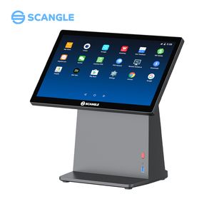 Scangle thông minh 14.1 <span class=keywords><strong>inch</strong></span> màn hình cảm ứng tiền mặt đăng ký & <span class=keywords><strong>POS</strong></span> thiết bị đầu cuối với <span class=keywords><strong>7</strong></span> <span class=keywords><strong>inch</strong></span> khách hàng hiển thị cho nhà hàng - Product Image 1