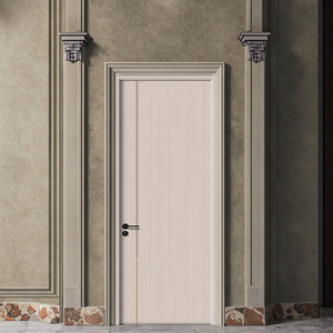 Giá Rẻ Nhất Cửa Gỗ Với Đơn Giản Khắc Thiết Kế Hạt Gỗ Melamine MDF Nội Thất Cửa Da Nhiều Lớp Cửa Và Khung Cho Nhà - Product Image 2