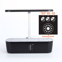 Jardinière d'intérieur intelligente 6-12 pods Système de culture hydroponique à LED Kit de germination des plantes Pots et jardinières intelligents