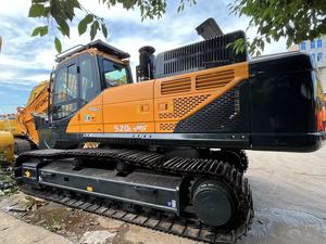Excavatrice sur chenilles d'occasion Hyundai 520L-9VS de 52 tonnes avec moteur et boîte de vitesses, peinture d'origine, importée, godet de 0,8 m³ pour travaux de terrassement et miniers - Product Image 2