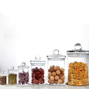 Frascos de Vidrio Herméticos de 150ml-5000ml con Superficie Esmerilada, Marca OEM para Té, Frutos Secos, Nueces, Alimentos para Bebés, Dulces, Azúcar - Venta al Por Mayor - Product Image 3