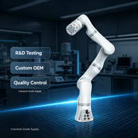 Cobots TCB605 de Alta Precisión y Ultraligeros, Carga Útil de 5-10 kg, Brazo Robótico con Función de Enseñanza por Arrastre