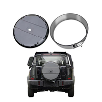 Accessoires tout-terrain les plus vendus, type urbain, housse de roue de secours arrière en ABS pour JETOUR T2