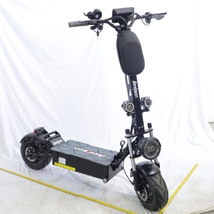 Scooter Eléctrico Arwibon Q13pro de 2400W, 60V 50Ah, 100KM/H, Motor con Neumáticos Todoterreno de 13 Pulgadas, Plegable, para Ciudad y Montaña, para Adultos - Product Image 2