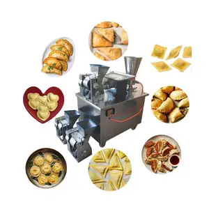 Automatic dumpling making machine for sale / high capacity samosa gyoza dumpling making machine