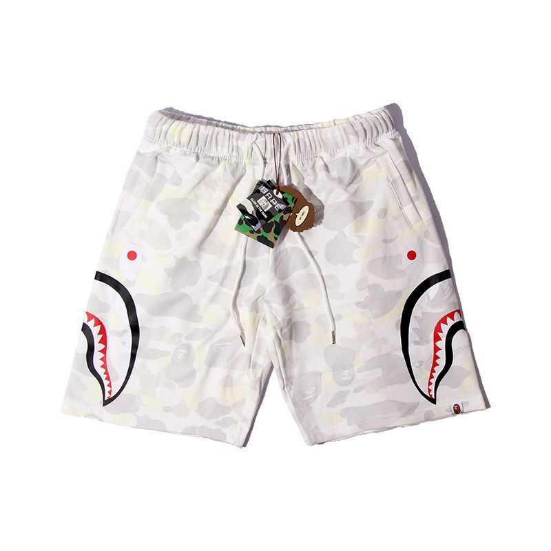 White shorts side teeth