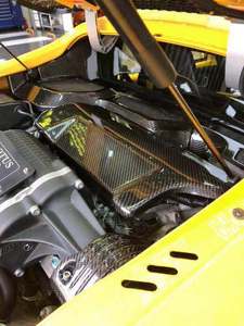 Capó del motor guardia grupo Panel de fibra de carbono para Lotus Spoiler trasero Exige S 2015 Olotdi - Product Image 2